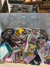 Large Lot of Pokemon, Magic Cards, Etc