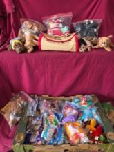 Vintage McDonalds Happy Meal Toys, Pound Puppies, TY Beanie Babies