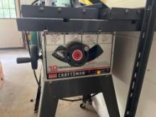 Craftsman 10in table saw