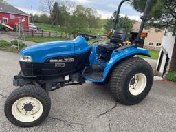 new holland TC33D tractor. 2149 hrs