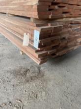 143 pieces of 8ft long Cherry planed wood (Approximately 488 board feet)