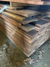170 pieces of 8ft long Cherry planed wood (Approximately 728 board feet)