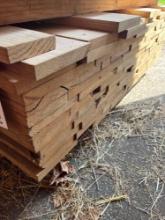 86 pieces of 8ft long Ash planed wood (Approximately 336 board feet)