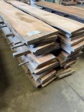 32 pieces of planed Cherry slab wood (Approximately 9ft long pieces)