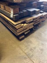 84 pieces of 9 1/2 ft Ash planed wood and 13 pieces of 4x6 posts
