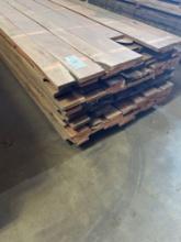 149 pieces of 8 and 9ft long Cherry planed wood ( Approximately 724 board feet)