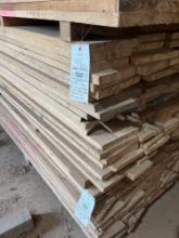 130 pieces of 9ft long Ash planed wood (Approximately 598 board feet)