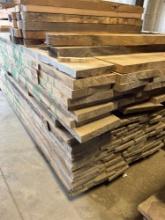 32 pieces of 9ft long Elm planed wood (Approximately 360 board feet)