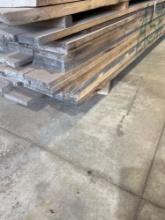 91 pieces of 9ft long Ash planed wood (Approximately 472 board feet)