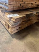 45 pieces of 10 ft long Red oak planed wood (Approximately 350 board feet)