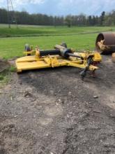 10ft woods offset pull type brush hog