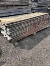 Stack of Miscellaneous size maple boards