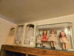 Dolls by Pauline, Raikes Collectibles, Effanbee Dolls and Dolls w/ Display Case