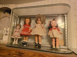 Dolls by Pauline, Raikes Collectibles, Effanbee Dolls and Dolls w/ Display Case