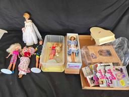 Vintage and Modern Barbie Dolls, Barbie Key Chains and Accessories