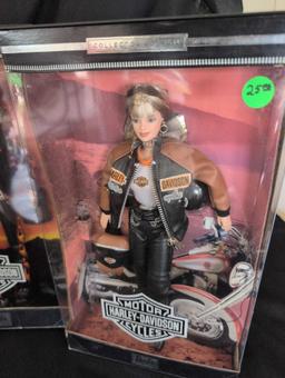 Mattel Barbie Harley Davidson Motorcycle Ken Barbies, NIB