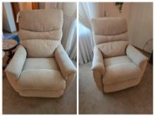 2 Upholstered Rocker Recliners