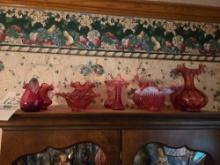 Cranberry Glassware