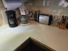 Mixer, Blender, Toaster, Coffee Pot Knife Block