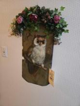 Painted Slate Owl
