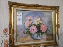 Framed Oil on Canvas Signed B. Fitzpatrick