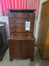 Jewelry Box w/ Assorted Costume Jewelry