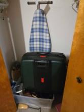 Contents of Closet, Luggage, Purses, Ironing Board