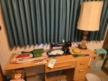 Singer Sewing Machine & Sewing Items