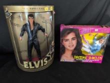 Elvis Hasbro Doll and Brooke Shields teenager doll