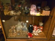 TY Beanie Babies. Boyds Bear and Assorted Plush Animals