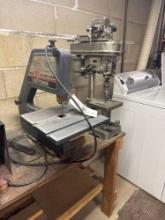 craftsman 10" bandsaw and Durocraft bench top drill press