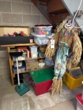 large lot a holiday decor items