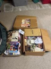 doll items and miniature dollhouse furniture