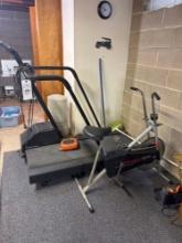 lifestyle exercise bike and prime fit treadmill.
