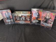Mattel Barbie Harley Davidson Motorcycle Ken Barbies, NIB