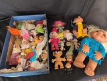 Group of early and modern Troll dolls, Thomas Dam