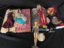 Mattel Barbie Marilyn, spotlight, Valentine's dolls, one without box
