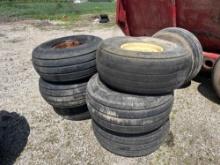(6) 16.5L-16.1SL Mounted Tires