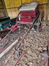 Fancy one horse sulky cart