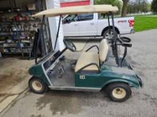 Club Car electric golf cart with charger