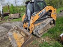 2017 Case Construction TV380 track skid loader
