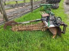 Bradco 625 quick attack trencher