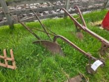 Horse drawn plow