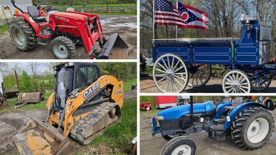 Skid Loaders, Tractors, Farm Machinery-23981- Matt
