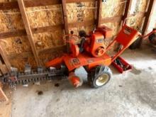 Ditch Witch Walk behind Ditcher