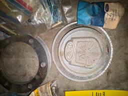 Ford Jubilee Hood emblem and Assorted Parts