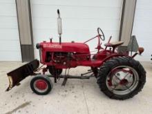1948 Farmall Cub With Blade