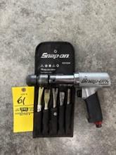 Snap On Air Hamer With Chisel Bits