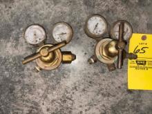 Hobart Oxygen and Acetylene Gauges