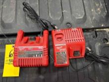 Milwaukee Charger M18 and M12 Chargers